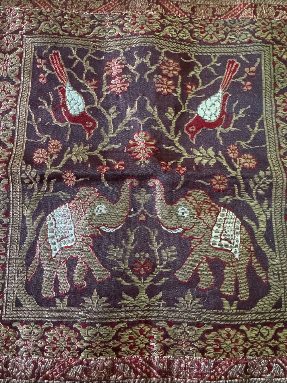 Deep Red Pillow Covers - Made in India